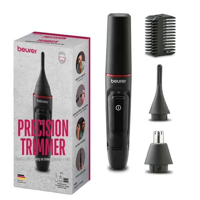 Beurer Germany Precision Trimmer | Nose, Ear & Eyebrow Grooming | MN3X