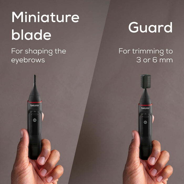 Beurer Germany Precision Trimmer | Nose, Ear & Eyebrow Grooming | MN3X