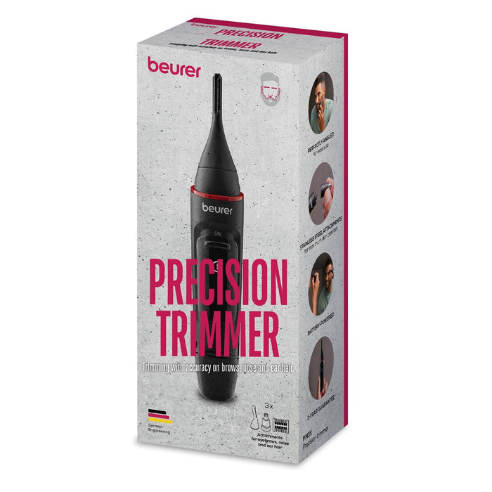 Beurer Germany Precision Trimmer | Nose, Ear & Eyebrow Grooming | MN3X