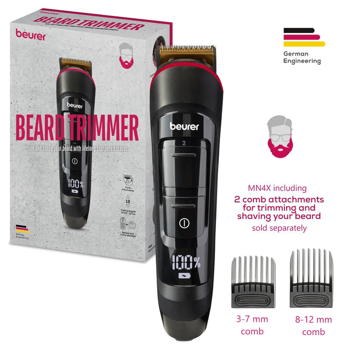 Beurer German Engineering. Spare or Replacement 3-7mm Comb Attachment for use with Beurer MN4X Beard Trimmer