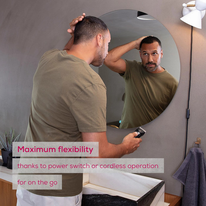 Beurer Germany MN5X Hair Clipper & Trimmer: 7 Attachments. 10 Cutting Lengths. Rechargeable