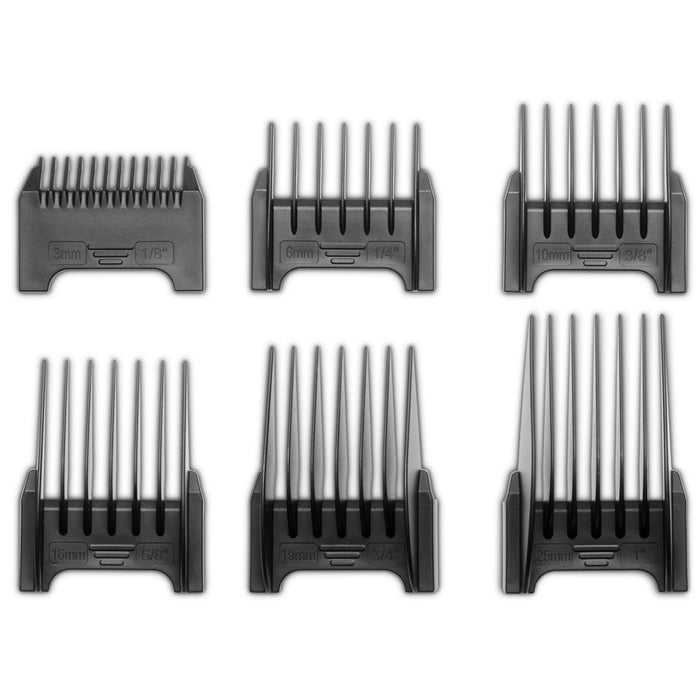 Beurer Spare Comb Attachments for use with MN5X Hair Clipper (3-25mm): Set of 6