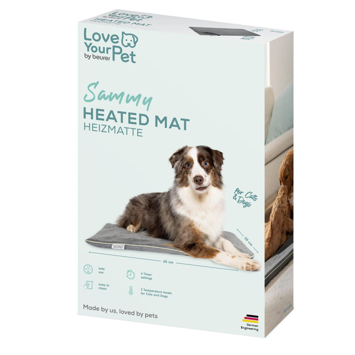 Love Your Pet by Beurer - Sammy - Large Pet Heating Mat for Dogs & Cats - 65 x 50 cm