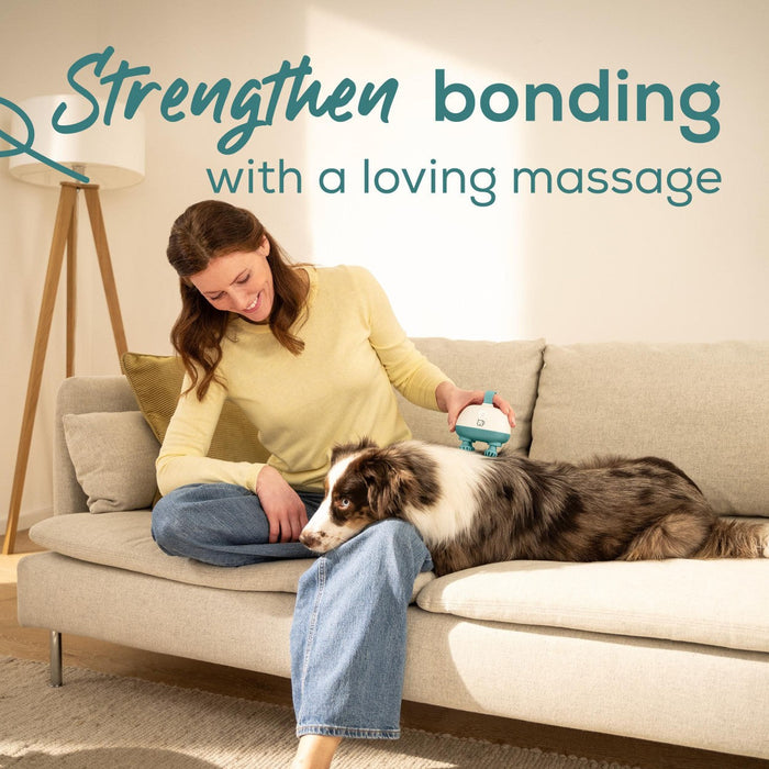 Beurer Massager for Dogs & Cats | Gentle Kneading Massage for Pets | Rechargeable | “Buddy”