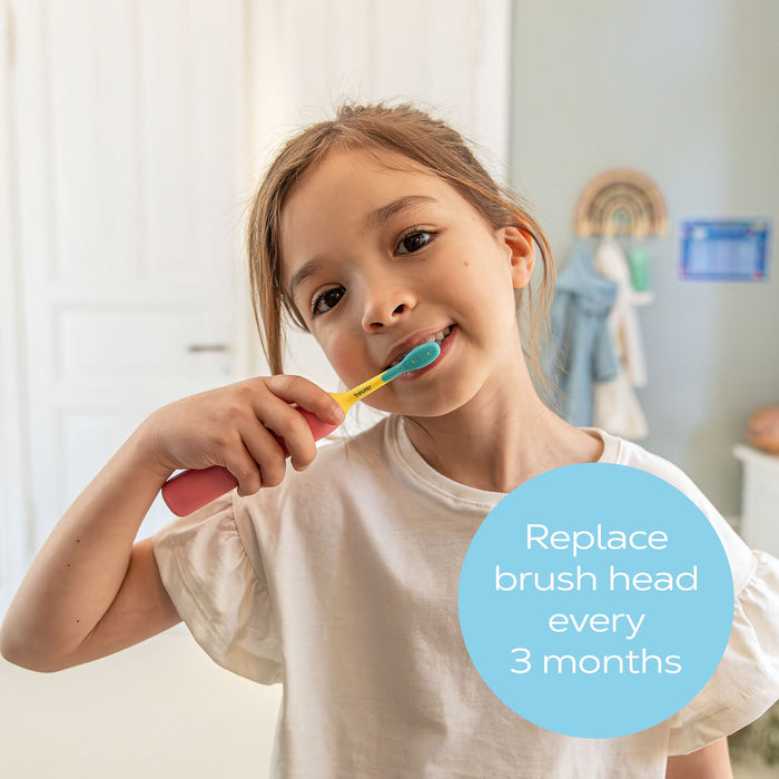 Beurer Germany Wavy Clean Sonic Toothbrush Heads | 4 Pack | Ages 6 and Up