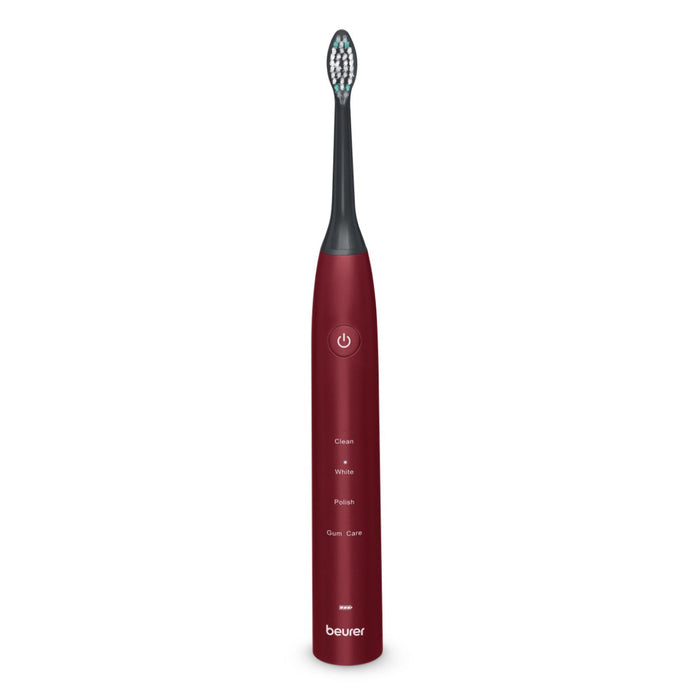 Beurer SC 30 LE25 Rechargeable Electric Sonic Toothbrush | Advanced Sonic Cleaning | Eco-Friendly | Ltd Edition Ripe Cherry Red