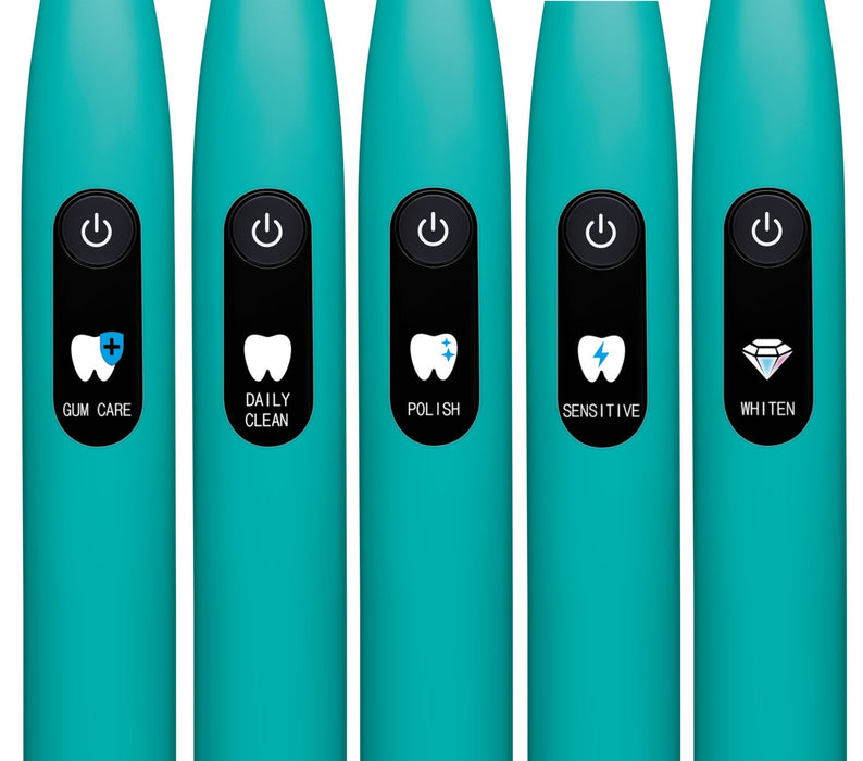 Beurer SC 50 Electric Toothbrush | Advanced Sonic Technology for Healthy Teeth & Gums | Eco-Friendly | Ocean Breeze Blue