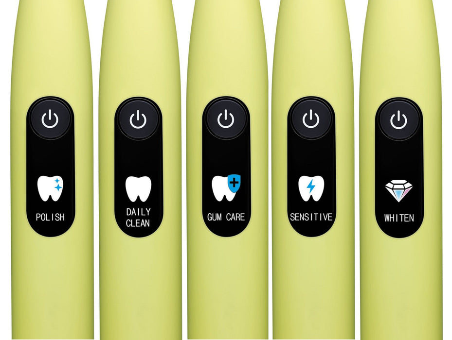 Beurer SC 50 Electric Toothbrush | Advanced Sonic Technology for Healthy Teeth & Gums | Eco-Friendly | Splashy Lemon Yellow