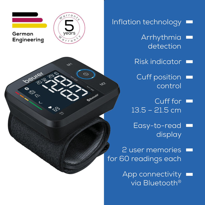 Beurer BC 54 Bluetooth Wrist Blood Pressure Monitor