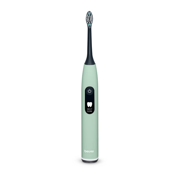 Beurer SC 50 Electric Toothbrush | Advanced Sonic Technology for Healthy Teeth & Gums | Eco-Friendly | Peppermint Green