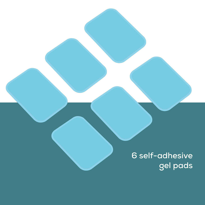 Beurer Spare Adhesive Gel Pad Set for EM 55 Menstrual Relax+: Set of 6