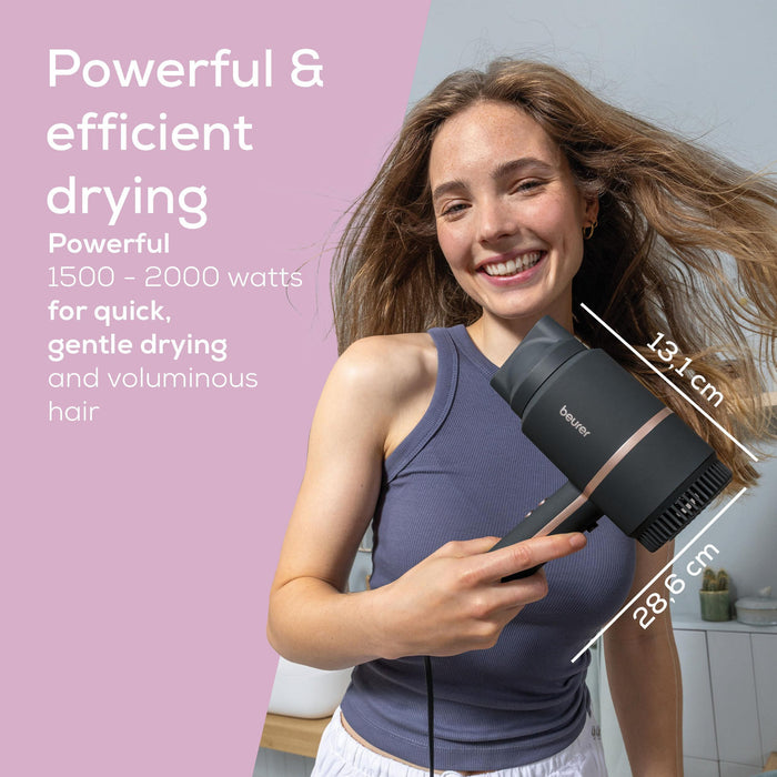Beurer HC 35 Compact Hairdryer for On-the-Go 1600-2000 Watts